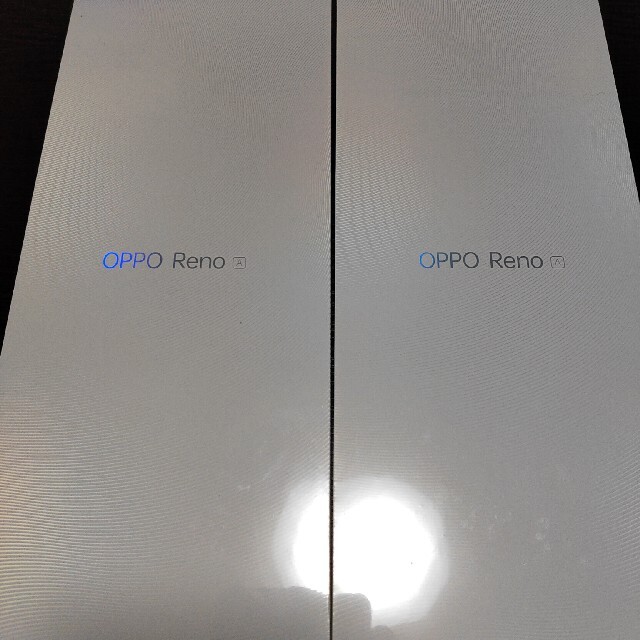 新品未開封 SIMフリー OPPO Reno A ブルー 2台セット 64GB