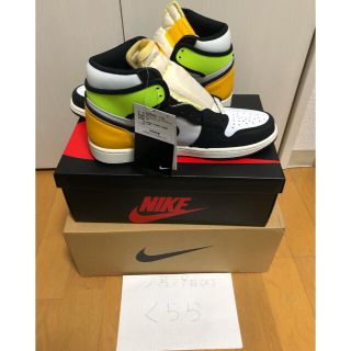 ナイキ(NIKE)のAir Jordan 1 Retro High OG “Volt Gold(スニーカー)