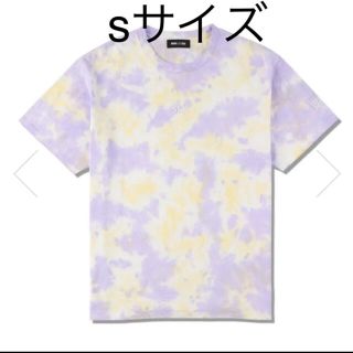 シー(SEA)のWDS TIE-DYE T-SHIRT / ORCHID-YELLOW (Tシャツ/カットソー(半袖/袖なし))