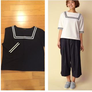 ダブルクローゼット(w closet)のw closet セーラープルオーバー(Tシャツ(半袖/袖なし))