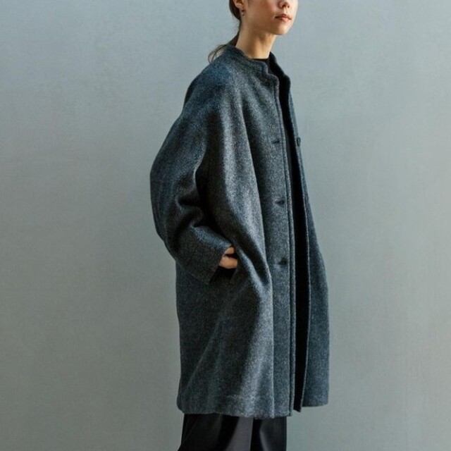 20AW アーツ&サイエンス  Stand Collar Middle Coat