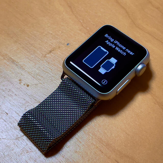 Apple Watch(アップルウォッチ)のApple watch series1 GPSモデル シルバー スマホ/家電/カメラのスマホアクセサリー(その他)の商品写真