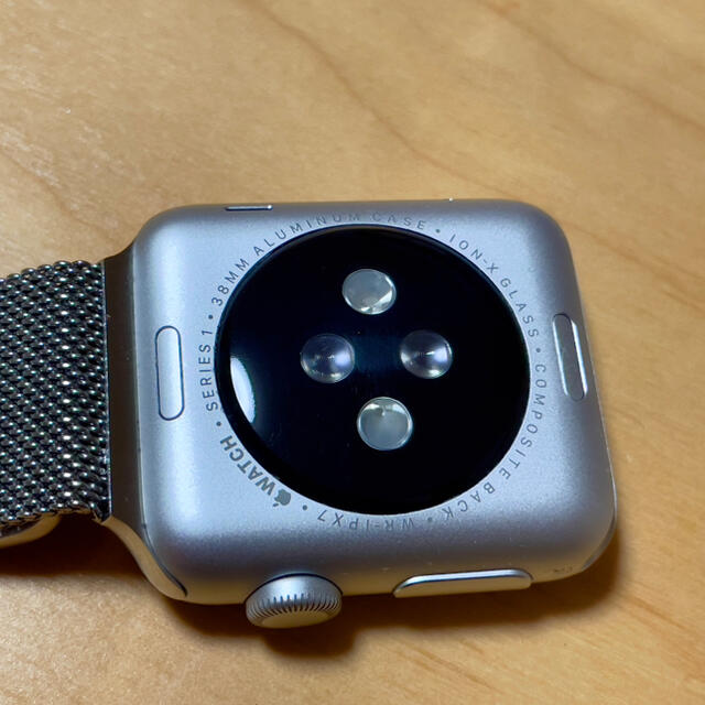 Apple Watch(アップルウォッチ)のApple watch series1 GPSモデル シルバー スマホ/家電/カメラのスマホアクセサリー(その他)の商品写真