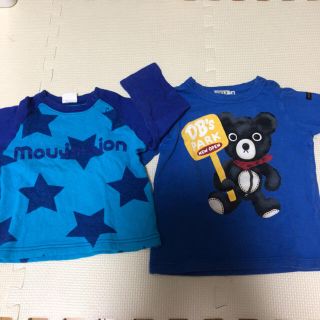 ダブルビー(DOUBLE.B)のダブルＢ   moujonjon  ロンＴ セット(Tシャツ/カットソー)