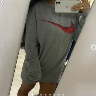 ナイキ(NIKE)のアメリカ購入ヴィンテージ　美ライン　ナイキ　ロンT (Tシャツ/カットソー(七分/長袖))