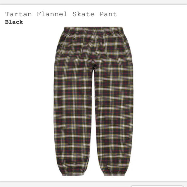 L Supreme Tartan Flannel Skate Pant パンツ