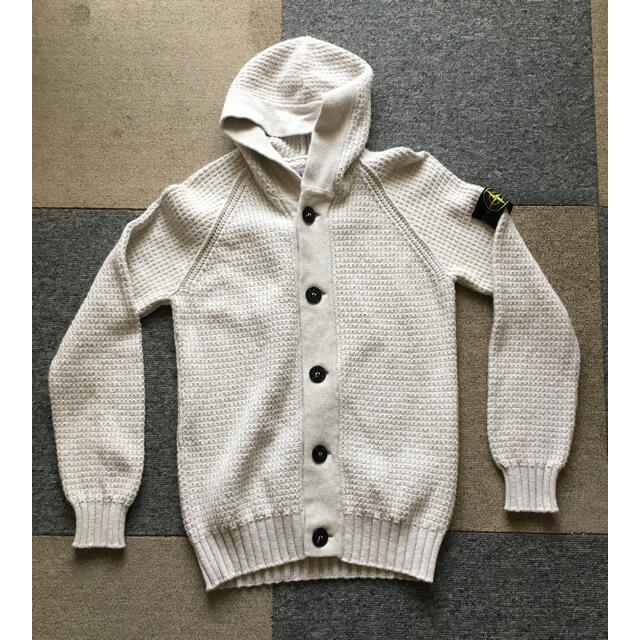 STONE ISLAND(ストーンアイランド)のストーンアイランド　ハイゲージ　ニットジャケット  メンズのトップス(ニット/セーター)の商品写真