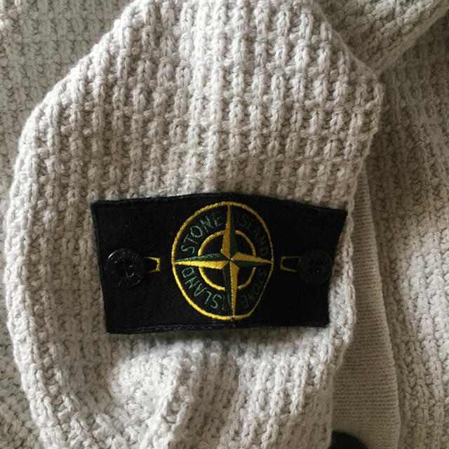 STONE ISLAND(ストーンアイランド)のストーンアイランド　ハイゲージ　ニットジャケット  メンズのトップス(ニット/セーター)の商品写真