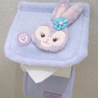 ハンドメイド　ステラルー　トイレットペーパーホルダー(トイレ収納)