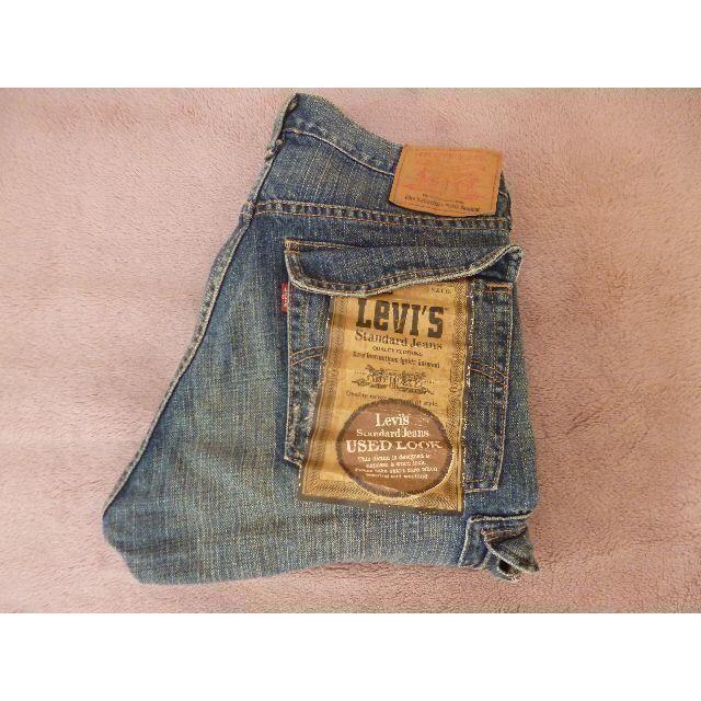 新品　タグ付き　ＬＥＶＩＳ　デニムカ－ゴパンツ　ＣＡ５３３　加工色　３４インチ