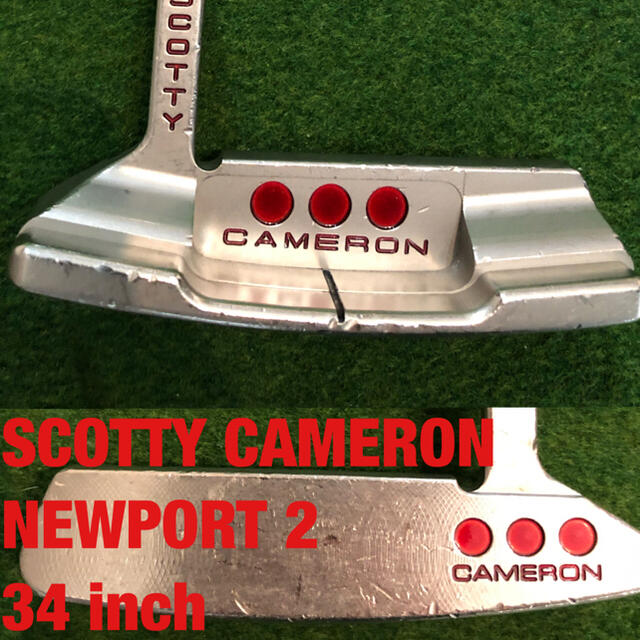 SCOTTY CAMERON NEWPORT 2 パター 夏セール開催中 ゴルフ tripkicks.com