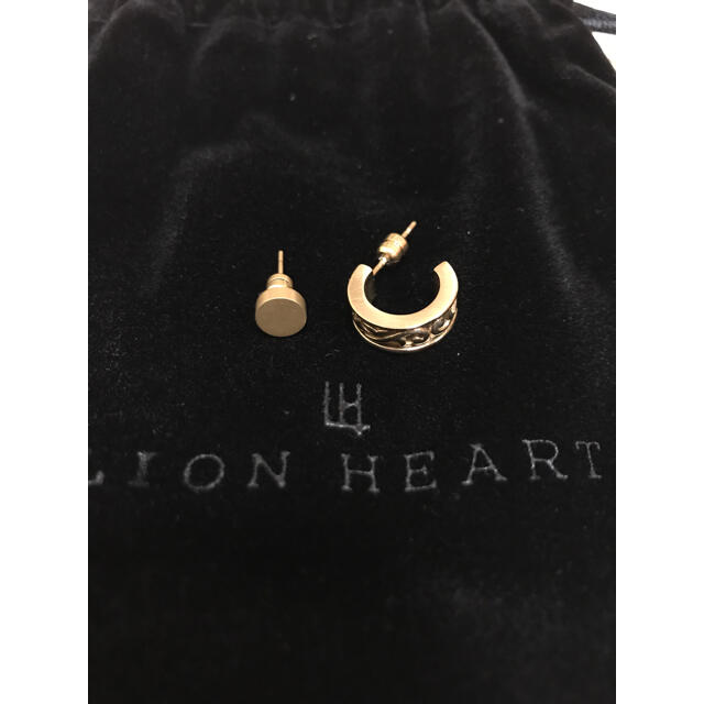 LION HEART(ライオンハート)のライオンハートピアスセット メンズのアクセサリー(ピアス(片耳用))の商品写真