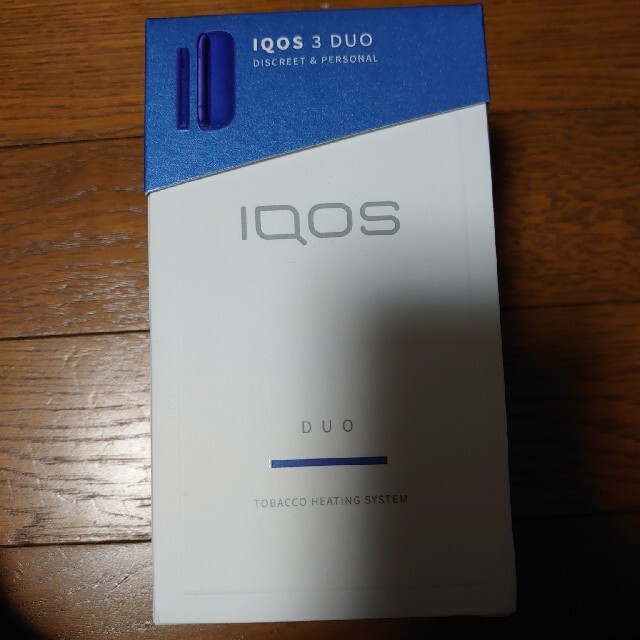 iQOS3Duo ブルー超美品ファッション小物