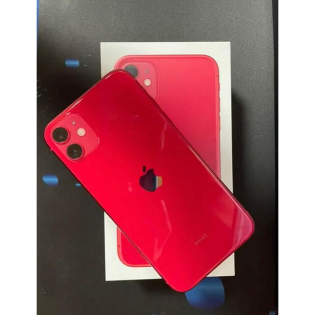 iPhone11本体 (PRODUCT)RED 128GB SIMフリー