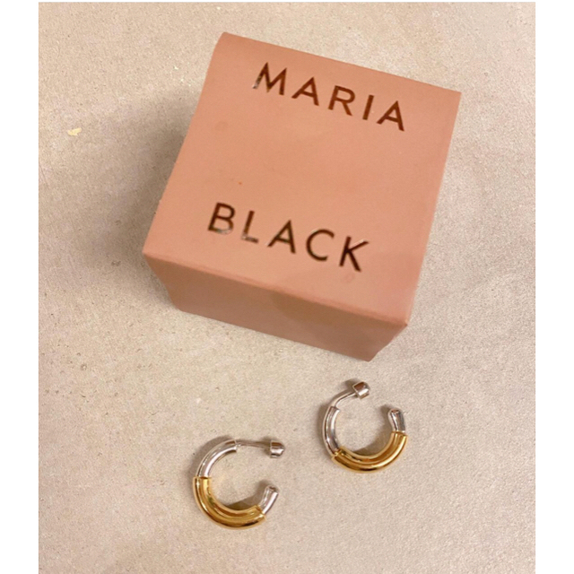 UNITED ARROWS(ユナイテッドアローズ)のお値下げ‼️MARIA BLACK（マリア ブラック）ピアス レディースのアクセサリー(ピアス)の商品写真