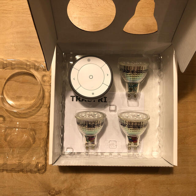 IKEA(イケア)の【動作確認済み】IKEA TRADFRI LED電球 トロードフリ GU10 インテリア/住まい/日用品のライト/照明/LED(蛍光灯/電球)の商品写真