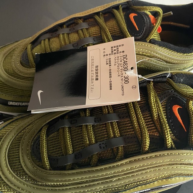 NIKE(ナイキ)の26cm UNDEFEATED x NIKE AIR MAX 97  メンズの靴/シューズ(スニーカー)の商品写真