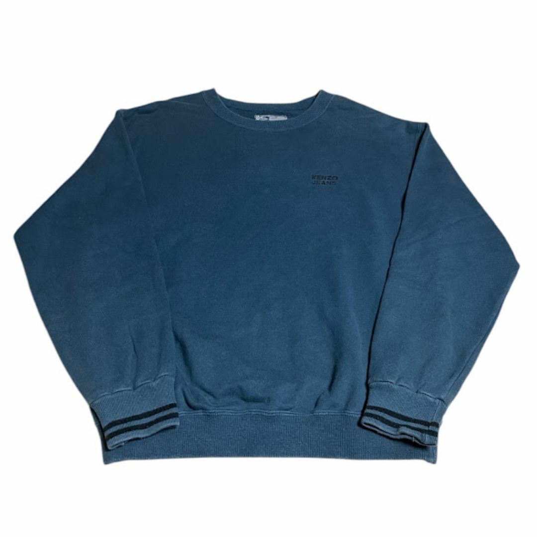 KENZO - 90's KENZO JEANS スウェット 北斎タグ ビッグ刺繍 KENZO - 90's KENZO JEANS スウェット 北斎タグ ビッグ刺繍