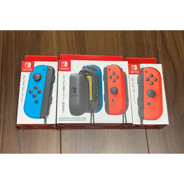 Nintendo Switch Switch コントローラ ジョイコン Joy Con 拡張バッテリー セットの通販 By むぎちゃ S Shop ニンテンドースイッチならラクマ