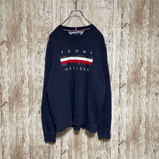 トミーヒルフィガー(TOMMY HILFIGER)のTOMMY HILFIGER Vガゼット スウェット/トレーナー(スウェット)