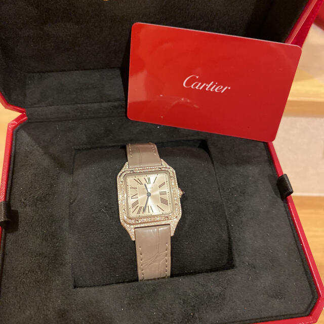 正規品Cartier カルティエ レディースサントスデュモン