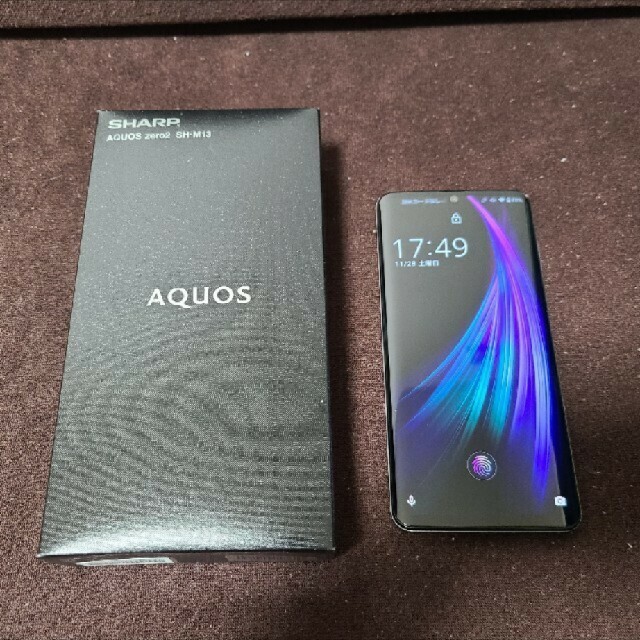 AQUOS Zero2 SIMフリー版 スマホ/家電/カメラのスマートフォン/携帯電話(スマートフォン本体)の商品写真