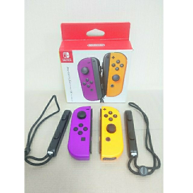 ニンテンドースイッチ ジョイコン ネオンパープル 新品