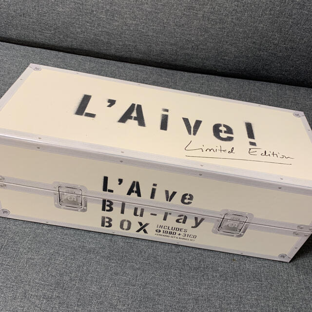 L'Arc～en～Ciel - L'Arc〜en〜Ciel ラルク L'Aive BOX 箱＆缶バッヂ