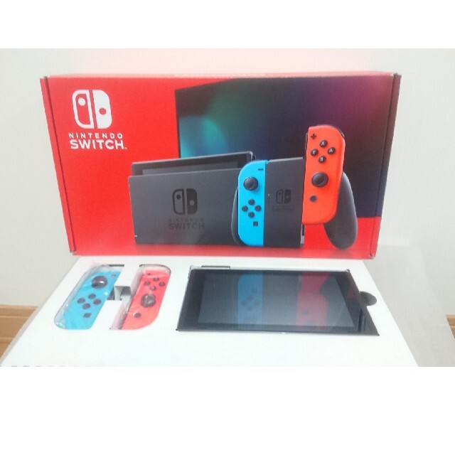 ニンテンドースイッチ 本体 新型 ネオンブルー ネオンレッド