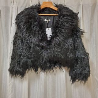 マウジー(moussy)の【新品❀】moussyふわふわファーコート(毛皮/ファーコート)