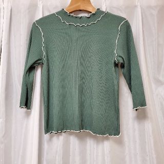 マジェスティックレゴン(MAJESTIC LEGON)の【マジェスティックレゴン】配色リブカットソー❀(カットソー(長袖/七分))