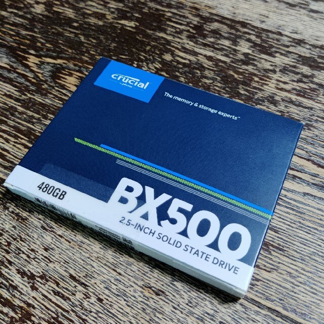 Crucial BX500 480GB SSD 未使用品