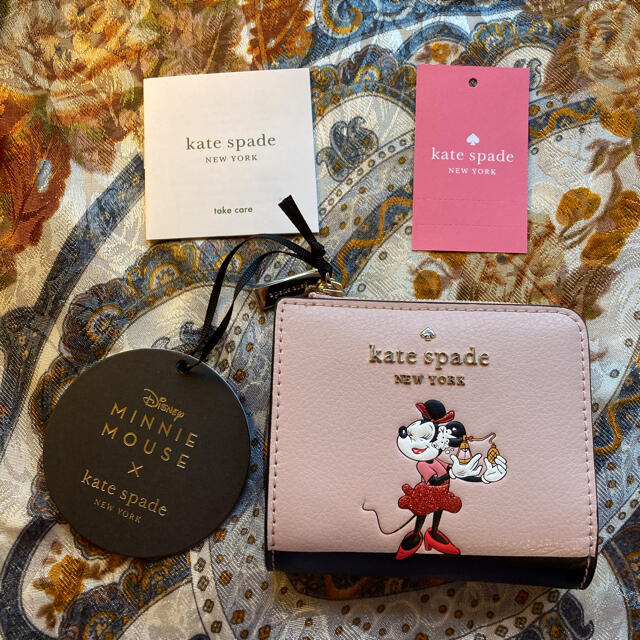 Kate spade ケイトスペード　折り財布　ミニー　ディズニー