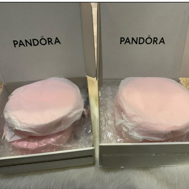 新品PANDORA20thAnniversaryチャーム’s ピンク5個BOX