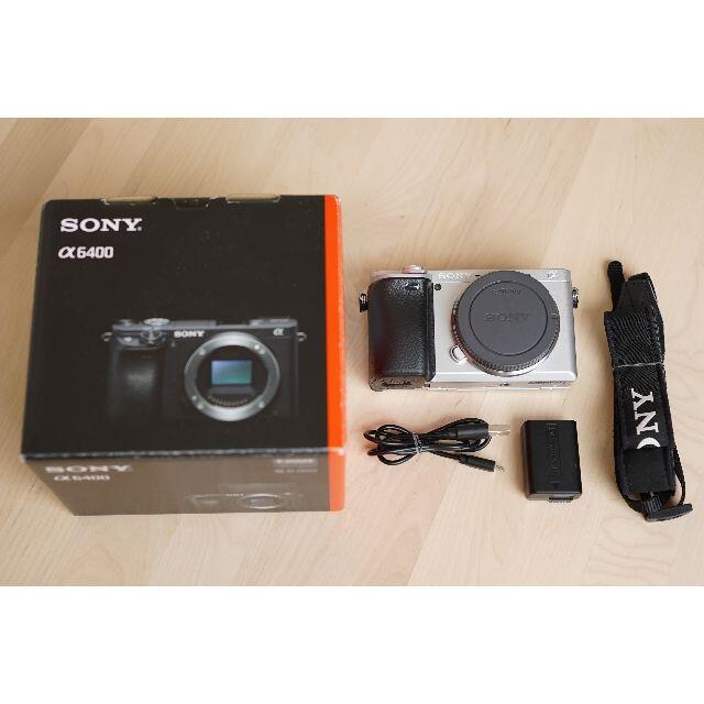 Sony a6400 シルバー ソニー 一眼レフ