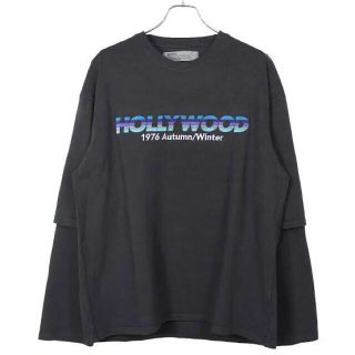 ジエダ(Jieda)のDAIRIKU HOLLYWOOD Layered T-shirt(Tシャツ/カットソー(七分/長袖))