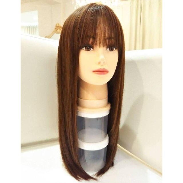 人気再入荷♪ レミー人毛100%ウィッグ✨シルクスキンI型地肌✨筧