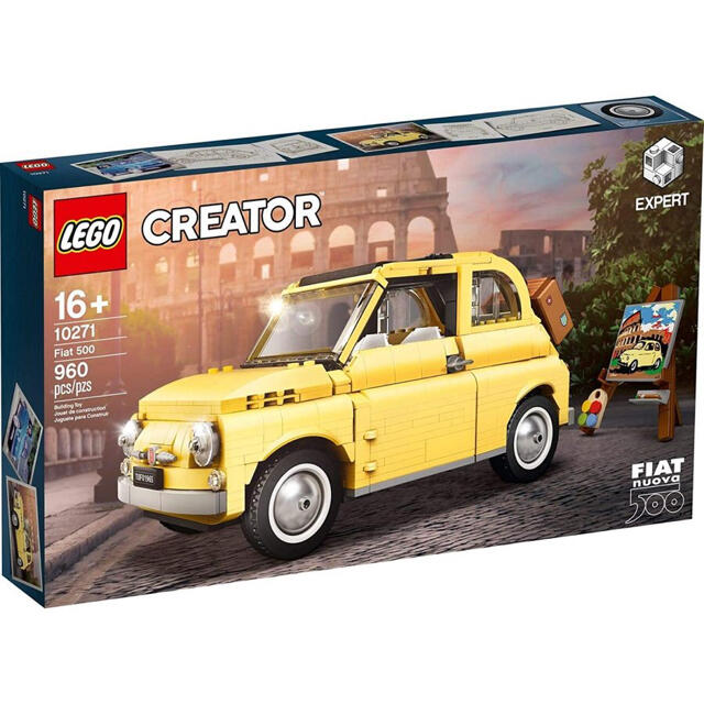 ラスト1】LEGO FIAT 500(フィアット)10271 専門ショップ gpsmonitor