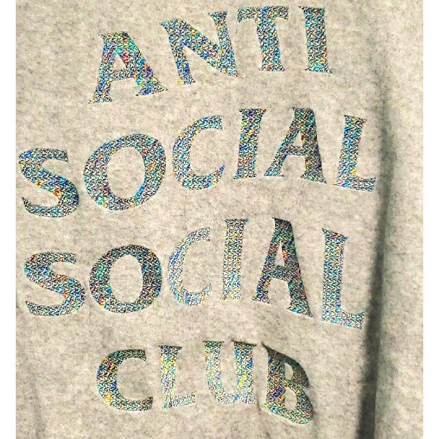 anti social social club LOGO パーカー Lサイズ