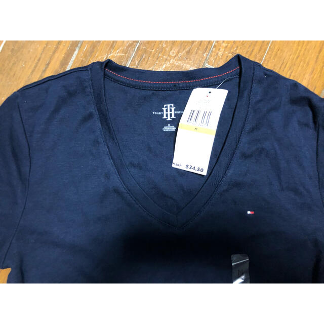 TOMMY HILFIGER(トミーヒルフィガー)の【新品】TOMMT HILFIGER 7分丈 カットソー レディースのトップス(Tシャツ(長袖/七分))の商品写真