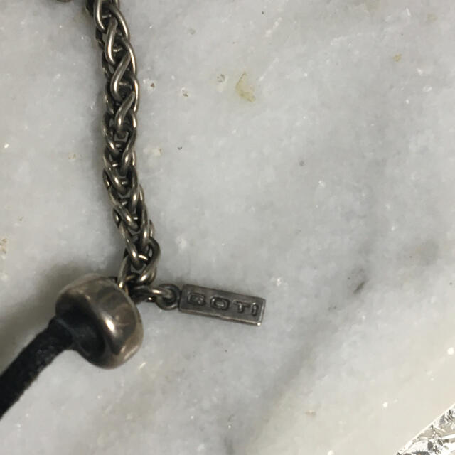 GOTI silver chain ring bracelet sv925