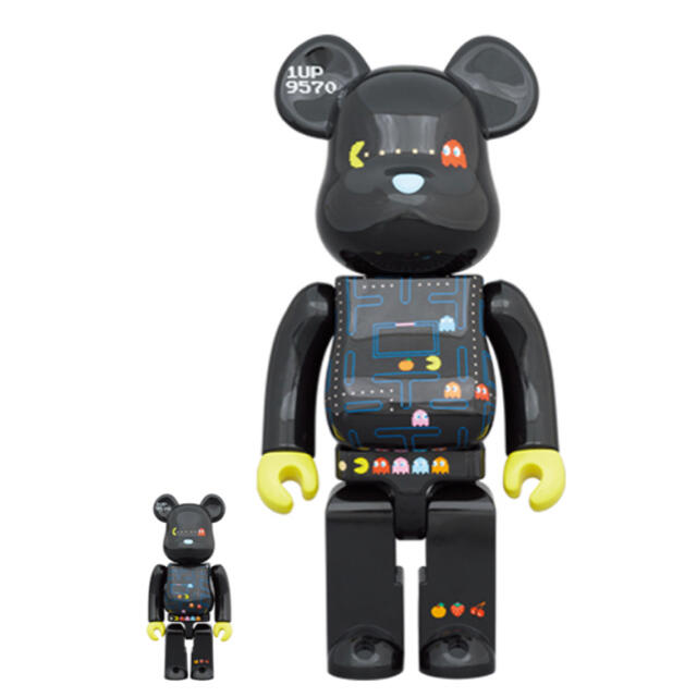 BE@RBRICK PAC-MAN 100％ & 400％