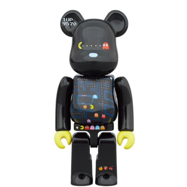 MEDICOM TOY(メディコムトイ)のBE@RBRICK PAC-MAN 100％ & 400％ エンタメ/ホビーのフィギュア(その他)の商品写真