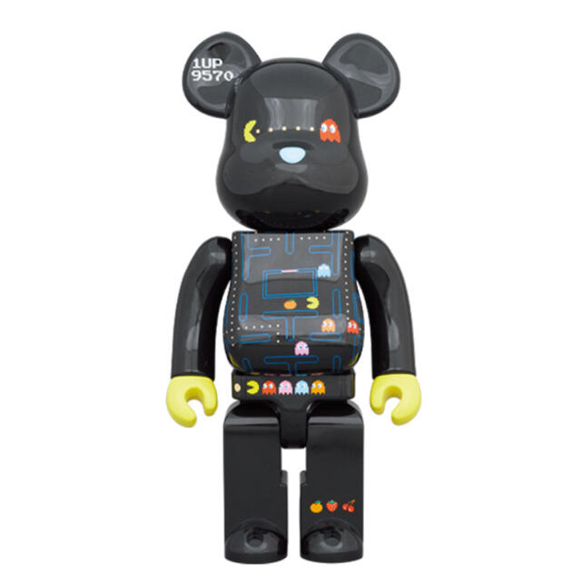 MEDICOM TOY(メディコムトイ)のBE@RBRICK PAC-MAN 100％ & 400％ エンタメ/ホビーのフィギュア(その他)の商品写真