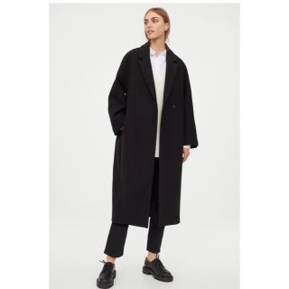 エイチアンドエム(H&M)のh&m ロングコート ミモレコート チェスターコート(ロングコート)