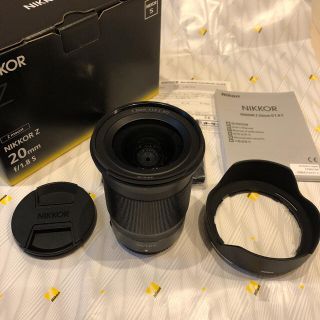 ニコン(Nikon)の【購入1年未満】Nikon NIKKOR Z 20mm f1.8 S (レンズ(単焦点))