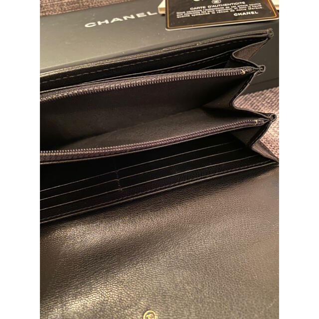 CHANEL(シャネル)の正規品　CHANEL19 フラップウォレット　長財布　ブラック レディースのファッション小物(財布)の商品写真