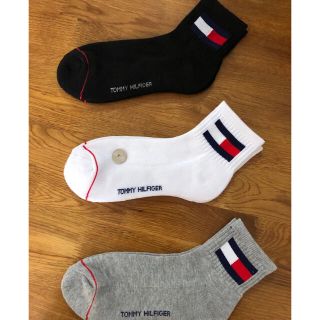 トミーヒルフィガー(TOMMY HILFIGER)の新品トミーヒルフィガーTOMMY HILFIGERメンズソックス3足セット2(ソックス)