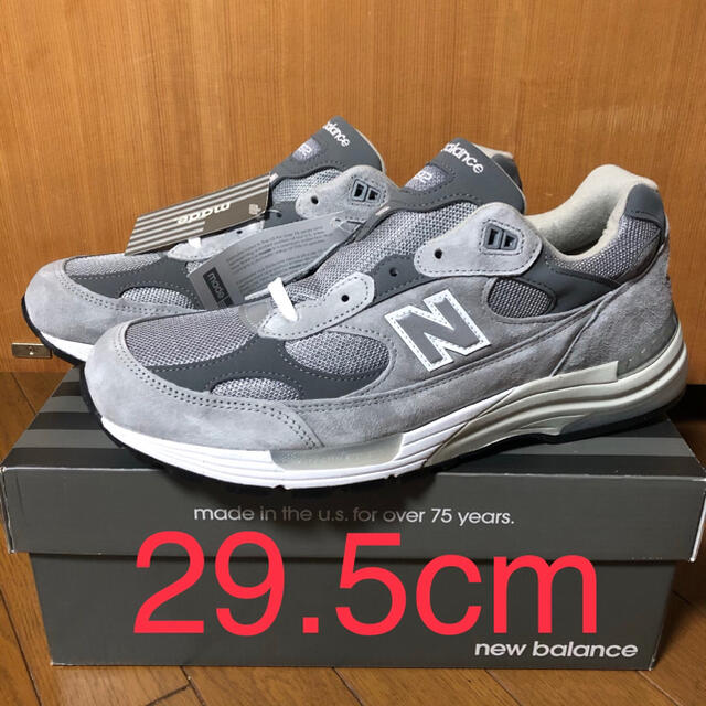 メンズNew Balance M992 GR 29.5cm