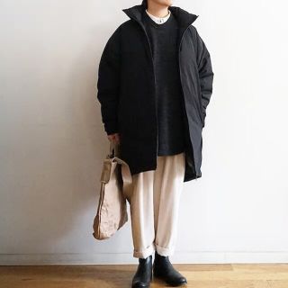 MUJI Labo 撥水ダウンコート ＸＸＳ～ＸＳ 黒 タグつき 新品